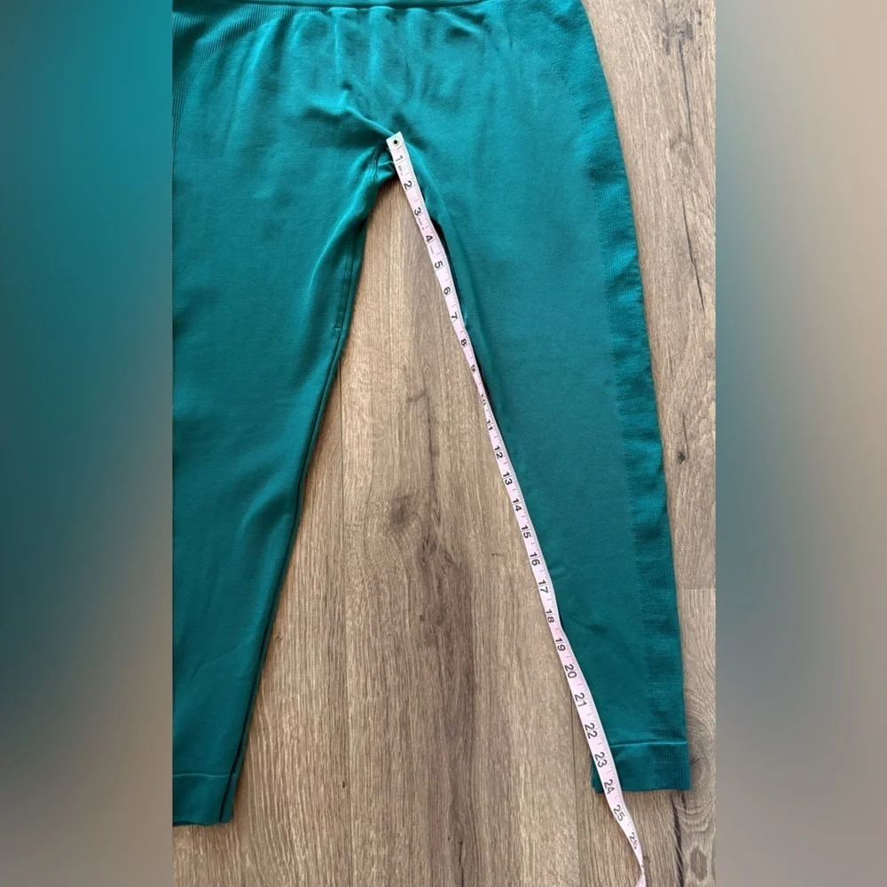 SET Active Leggings Dark Green Size XL - Picture 2 of 9